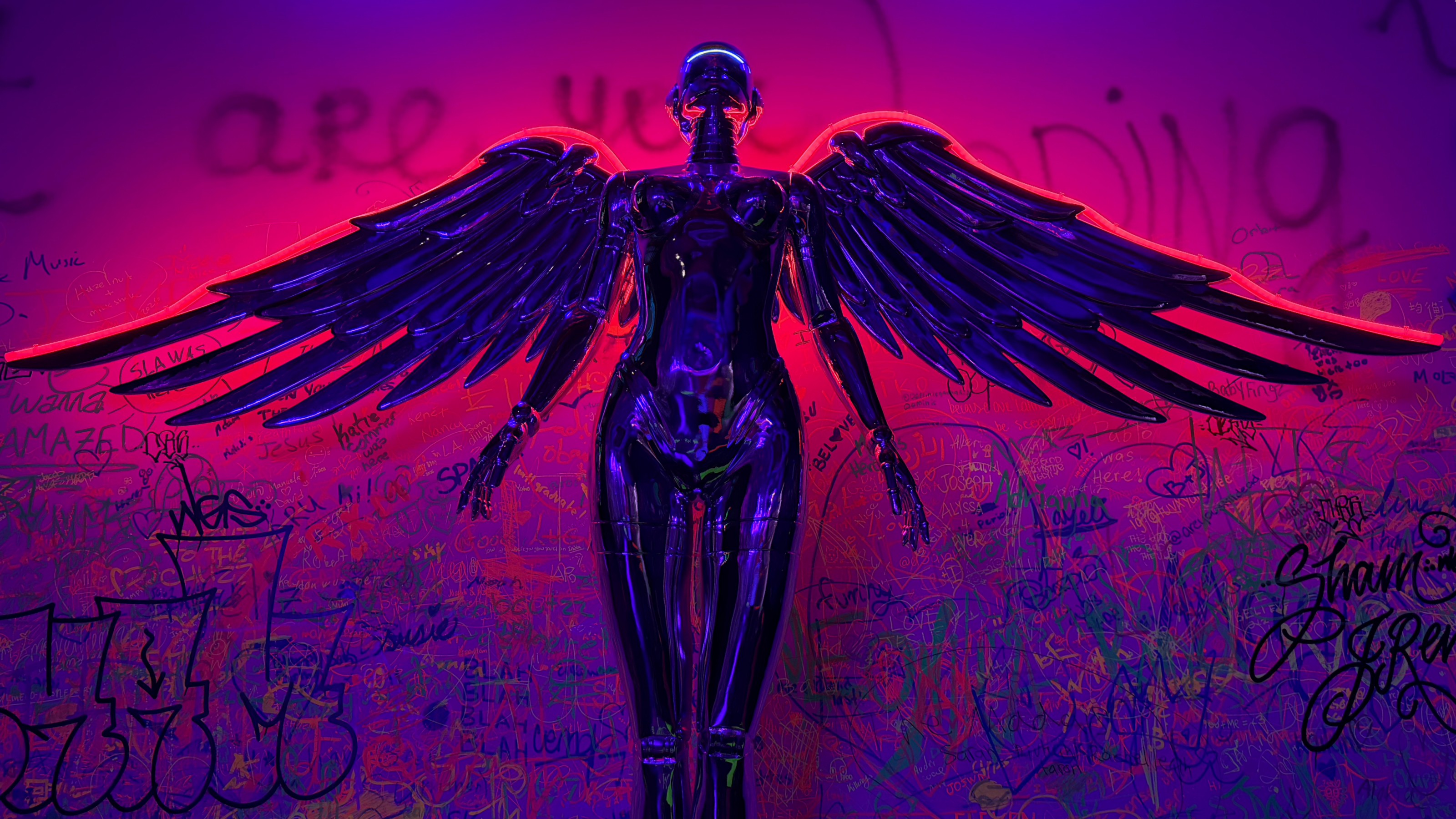 NEON HALLWAY